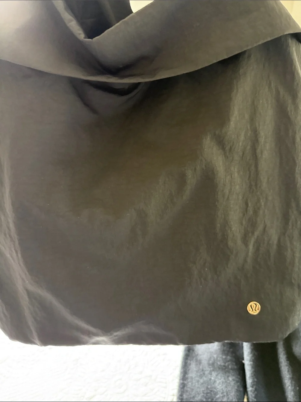 Lululemon Black tote bag for gym or travel